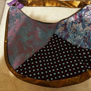 Taylor Swift Wonderstruck Purple and Gold Shoulder Bag